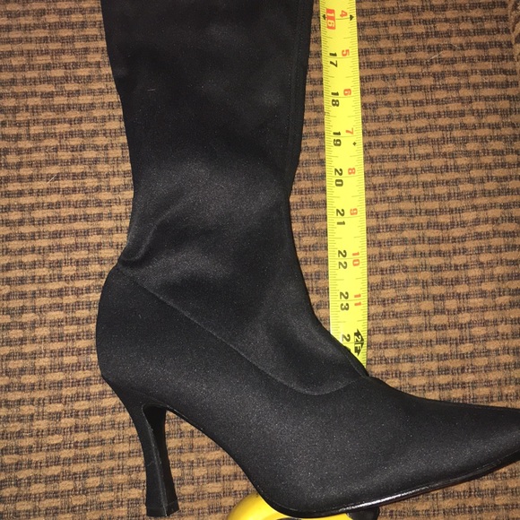 New , Fabric upper -over the knee boot leather outsole - Picture 8 of 13